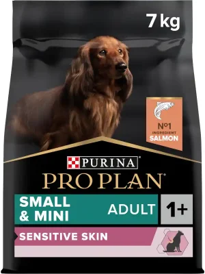 Merkproduct Pro Plan Small & Mini Adult Sensitive Skin losos 7 kg