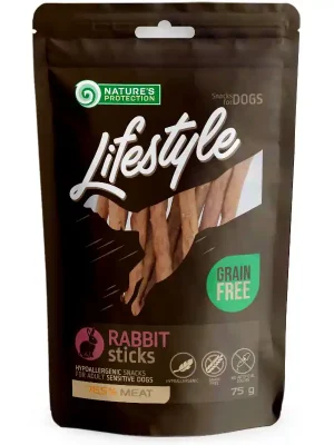 Nature‘s Protection LifeStyle Grain Free Rabbit Sticks 75 g Nu Kopen