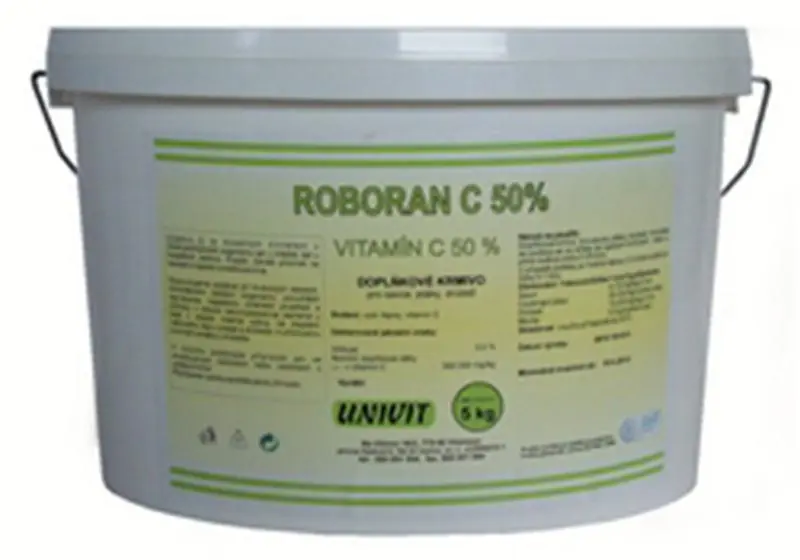 Vitamin C 50 Roboran plv 5 kg kbelík Uitverkoop