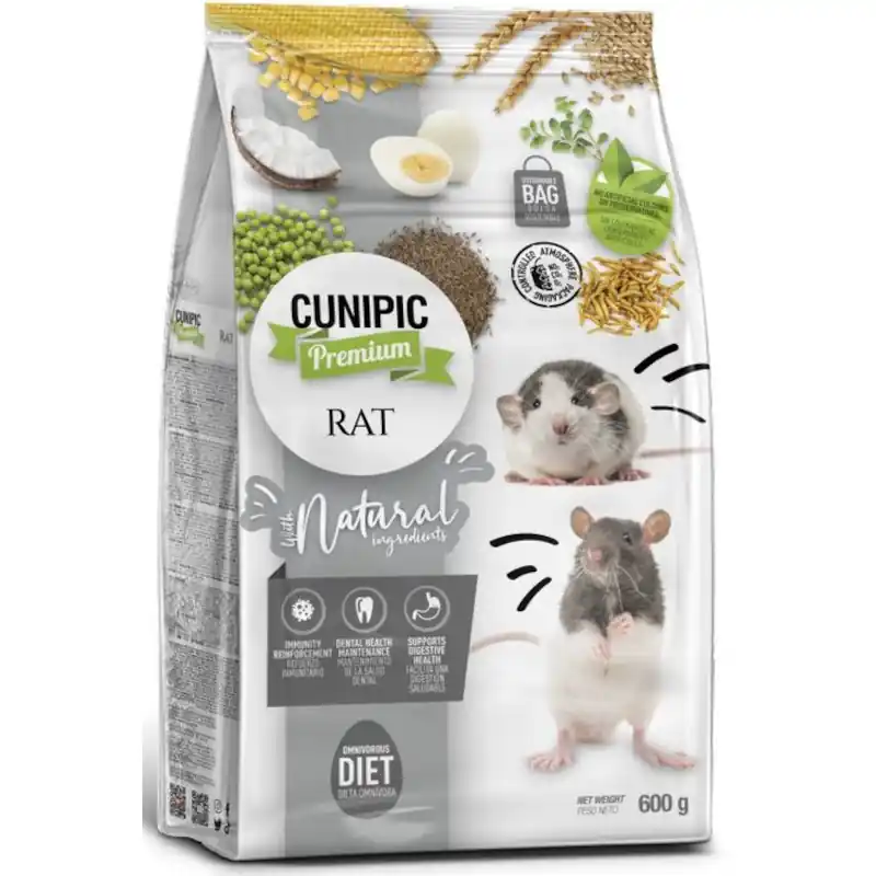 Snelle Levering Cunipic Premium Rat - potkan 600 g