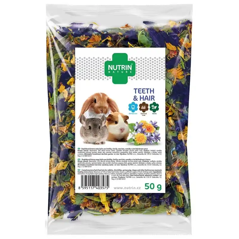 Nutrin Nature Teeth+Hair 50 g Seizoensaanbieding