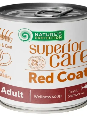 Korting Nature’s Protection Superior Care Wellness Soup Red Coat Salmon & Tuna 140 ml