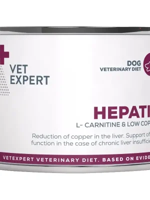 VetExpert VD 4T Hepatic Dog konzerva 200 g Direct Beschikbaar