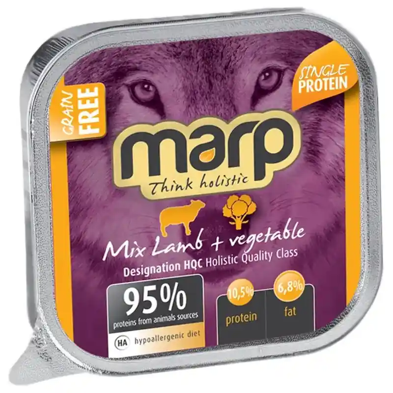 Marp Dog Holistic Mix Lamb & Vegetable multipack 16 × 100 g Direct Verzonden