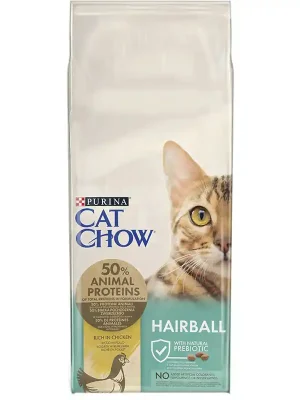 Purina Cat Chow Hairball Control - kuře 15 kg Must-Have