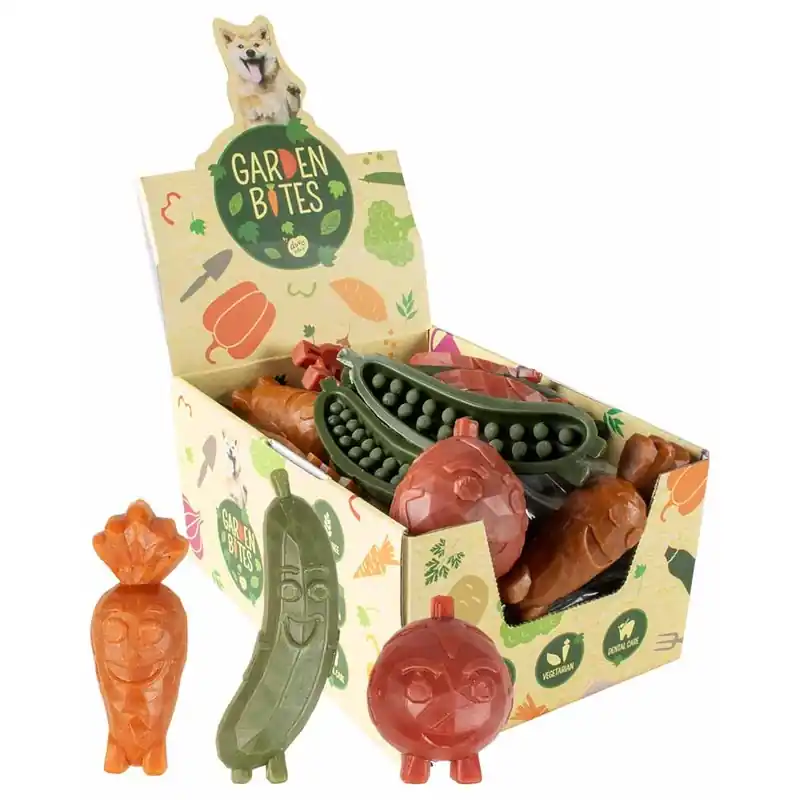 Garden Bites Veggie Buddies L display 30 ks Dagaanbieding