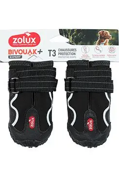 Botička ochranná BIVOUAK černá T3/6,4cm Zolux Populair