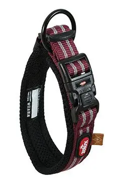 Shop Nu Obojek pes BIVOUAK nastavitelný 35-45cm červená Zolux