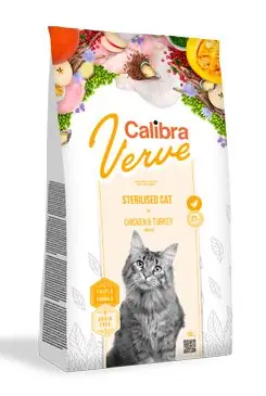 Gereduceerde Prijs Calibra Cat Verve GF Sterilised Chicken&Turkey 750g