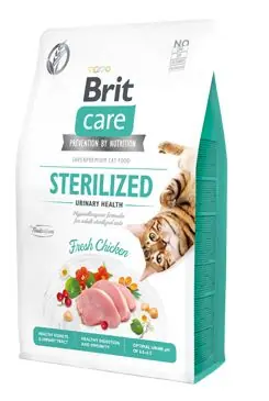 Brit Care Cat GF Sterilized Urinary Health 2kg Koopje