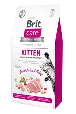 Brit Care Cat GF Kitten Healthy Growth&Development 7kg Lage Prijs