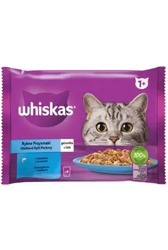 Shop Nu Whiskas kaps. Core rybí výběr v želé 4x85g