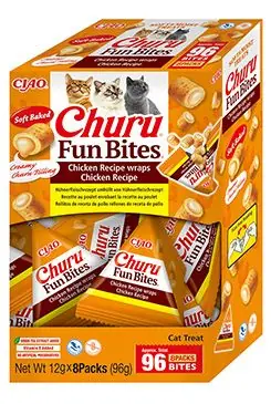 Hete Deal Churu Cat BOX Fun Bites Chicken wraps Chicken 8x12g
